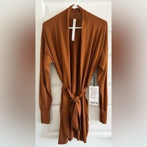 Lululemon Cotton-Cashmere Knit Wrap